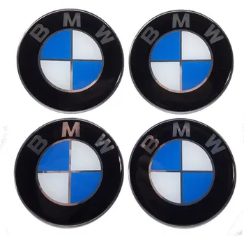 Poklice na kolo Automax Znaky na poklice BMW 5,5 cm 4 ks