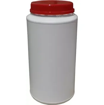 Dóza na potraviny HDPE DÓZA 2000 ML UN BÍLÁ 117/80 x 227 MM VČETNĚ VÍČKA + MEZIVÍČKA/462KS PALETA