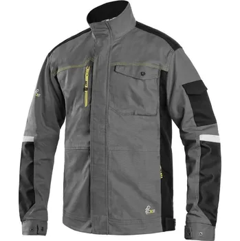 pracovní blůza CXS Blůza STRETCH, zimní, pánská, šedo - černá, vel. 60-62