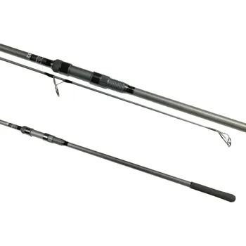 Rybářský prut Harrison Advanced Rods Harrison kaprový prut Aviator Plus 12,6ft 3,5lb All Black, sedlo 1K Carbon, Abbreviated, Kigan ZDZ Gunsmoke 50mm