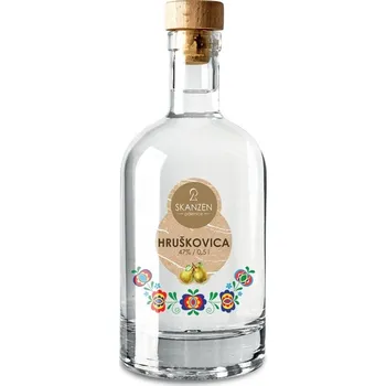 Pálenka Skanzen Hruškovica 0,5l 44%