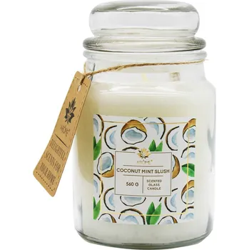 ARÔME Svíčka 560 g, ve skle, Coconut mint Slush