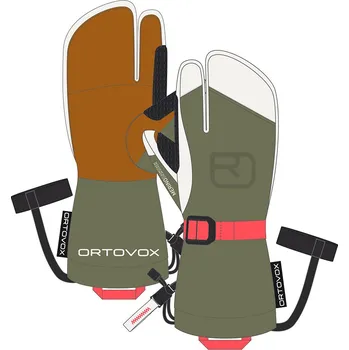 Ortovox Mer. Freeride 3 Finger Glove W XS zelená - 10 % pro přihlášené BFEXTRA10
