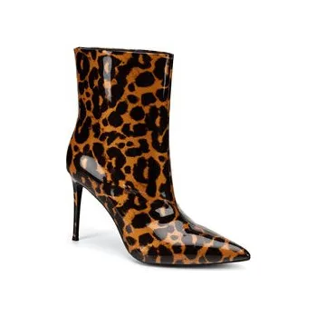 Dámské kozačky Polokozačky Eva Minge LINA-9598-209 Hnědá 40