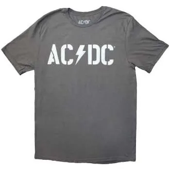 Zahraniční hudba AC/DC: Ac/dc Unisex T-shirt: Logo Pwr-up Eu Tour '24 (back Print & Ex-tour) (xxx-large) XXXL