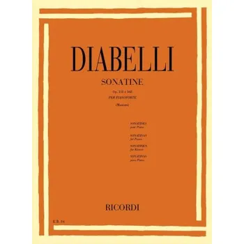 11 SONATINE OP. 151 E OP. 168 PIANO – ANTON DIABELLI