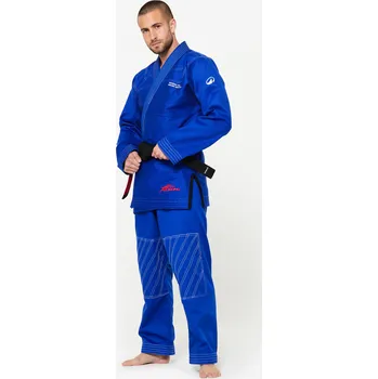 Kimono OUTSHOCK Kimono na brazilské jiu-jitsu 450 g/m² A1 165-175cm MODRÁ