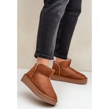 Dámská zimní obuv Dámské Sněhule Na Platformě D.Franklin DFSH370010 Barva: Béžová, Velikost: 40