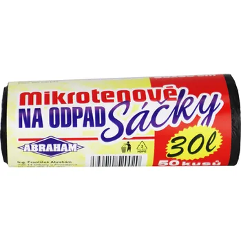 Pytle na odpadky Pytle na odpadky 30l černé 50ks