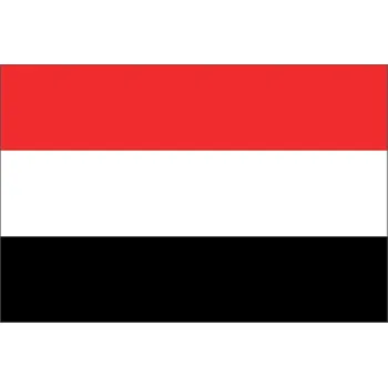 Vlajka Jemen vlajka - 30 x 45 cm - tunel, karabina