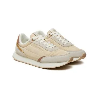 Dámské tenisky Sneakersy Tommy Hilfiger Essential Runner FW0FW08332 Écru 36