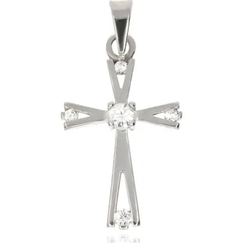 Přívěsek Zlatnictví Helios Zlatý přívěšek křížek