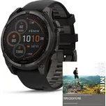 Garmin Fenix 8 47mm Solar, Titan Sapphire Carbon Gray