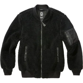 Pánská větrovka Pánská bunda MA1 Sherpa Jacket, Brandit, černá, L