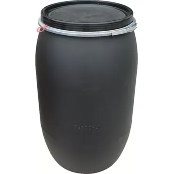 RECO PLASTOVÝ SUD 220L ČERNÝ, ROZM. Ø 592 MM x 974 MM