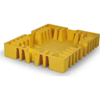 Auto-moto B2B Partner Nízkoprofilová záchytná vana pod IBC kontejner, 250 L s výpustným špuntem a spojovacími prvky