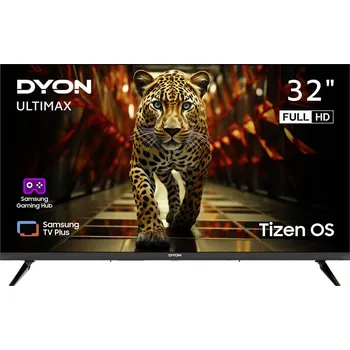 Televizor Dyon Ultimax 32F-TI LED TV, 80 cm 32 palec, F (A - G), DVB-T2, DVB-C, DVB-S2, Full HD, Smart TV, WLAN, CI+, černá
