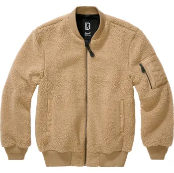 Pánská větrovka Pánská bunda MA1 Sherpa Jacket, Brandit, camel, XXL