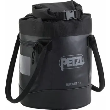 Vak na lezecké lano Vak na materiál PETZL BUCKET 15 l černá