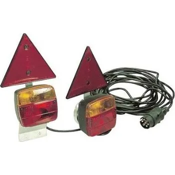 Auto-moto Sada koncových světel s magnetem+odrazka 7,5/2,5m