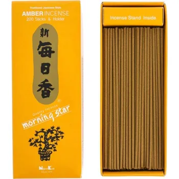 Vonná tyčinka Nippon Kodo Vonné tyčinky Morning Star Amber, 200 ks