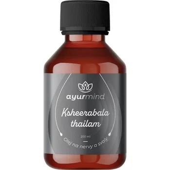 Tělový olej Ksheerabala thailam - Olej na nervy a svaly 200ml