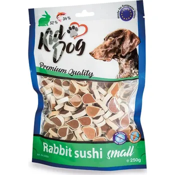 KIDDOG králičí malé sushi 250 g (min. odběr 5 bal.)