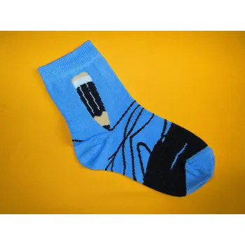 Trepon, ČR Bambusové ponožky Tužka Barva: Modrá, Velikost: 22-24 (33,5-37)