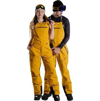 Snowboardové kalhoty Meatfly unisex SNB & SKI laclové kalhoty Kenny Chai Tea Latte | Písková | Velikost XXL