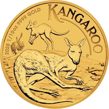 Zlatá mince Kangaroo 1/10 Oz 2025