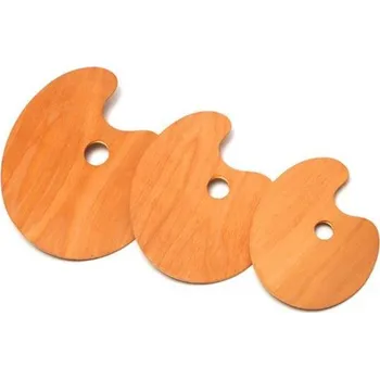 Paleta na barvy Paleta ateliérová oválná III. 30x40cm