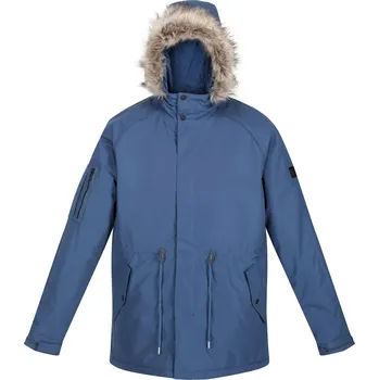 Pánská větrovka REGATTA Pánská zateplená bunda M MODRÁ|ŠEDÁ