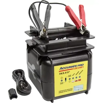 Nabíječka autobaterie TECMATE ACCUMATE PRO (12V/24V 7A/3,5A) TM202 automatická nabíječka
