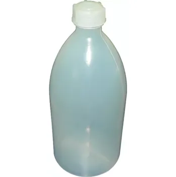 Láhev 301-770509 LDPE LÁHEV 2000 ML NATUR ÚZKOHRDLÁ KULATÁ, BEZ UZÁVĚRU