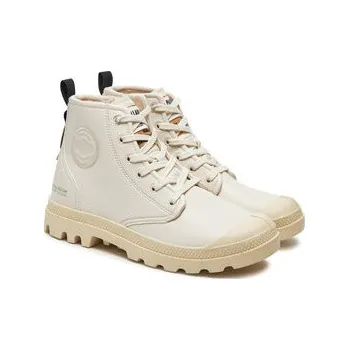 Pánská móda Turistická obuv Palladium Pampa Hi Re Vegan Lth 74378-116-M Bílá 44