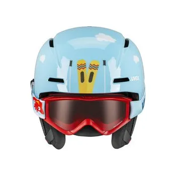 Chránič hlavy Lyžařská helma Uvex Viti Set 56/S/317/10/01 Modrá 46_50