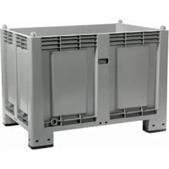 PLASTOVÝ PŘEPRAVNÍ BOX ROZM. 1200 X 800 X 850 MM, 4 NOHY, FOOD, OZN. 30185740