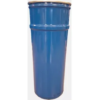 PLECHOVÝ SUD 100l KÓNICKÝ OV+PÁKA UVNITŘ REZAVÉ RAL5010/SUROVÝ BEZ DRŽADEL