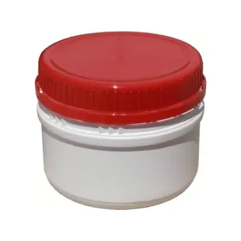 Dóza na potraviny HDPE DÓZA 250 ML BÍLÁ UN 95/80 x 70 MM VČETNĚ VÍČKA + MEZIVÍČKA/2079KS PALETA