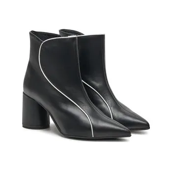 Dámské kozačky Polokozačky Baldowski D04899-4400-001 Černá 38