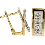 Zlatnictví Helios Náušnice ze zlata na francouzské zapínání