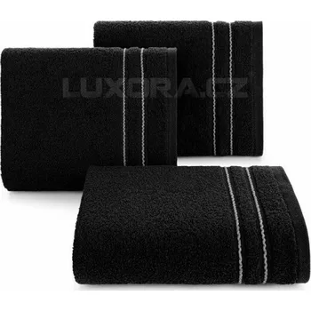 Ručníky a osušky ENIGMA černé - 70 x 140 cm