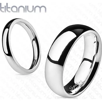 Prsten Atreya Titanový prsten s leštěným povrchem Velikost prstenu: 62