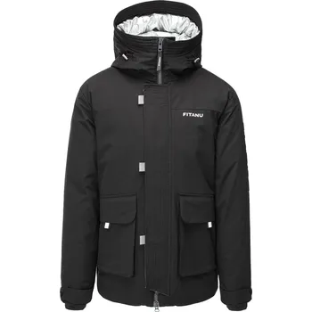 Pánská Zateplená bunda FITANU GUALO M000264632 – Černá L