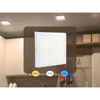 LED panel LED přisazený panel 18W / PSSF / SMD / CCT / WH - LPL434