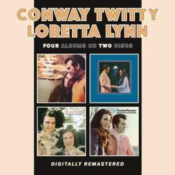 Zahraniční hudba 2CD Conway Twitty: Four Albums On Two Discs 2025