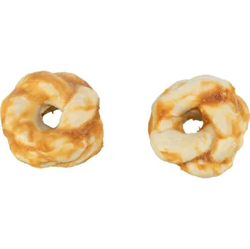 Pamlsek pro psa TRIXIE DentaFun Twists, kolagenové věnečky s kuřetem, 2 ks/ 85 g