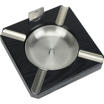 Popelník Gaira® Popelník s ořezávačem doutníků 81163-10