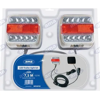 Přední světlomet Sada koncových světel LED 7,5m/2,5m