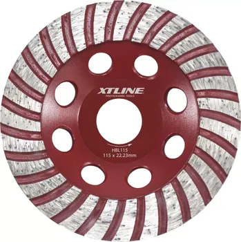 Brusný kotouč XTline Kotouč diamantový brusný jednořadý 125mm HBL125